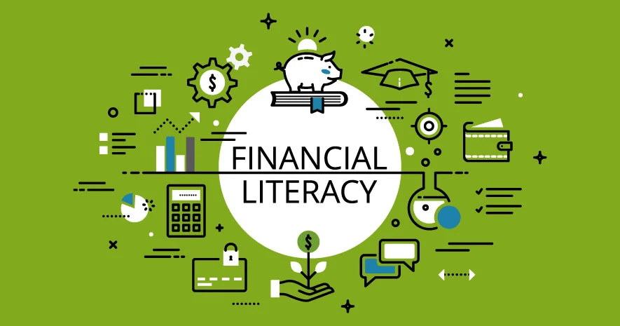 Financial Literacy Vector